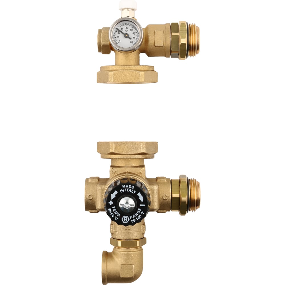 Насосно-смесительный узел с термостатическим клапаном, без насоса STOUT ...