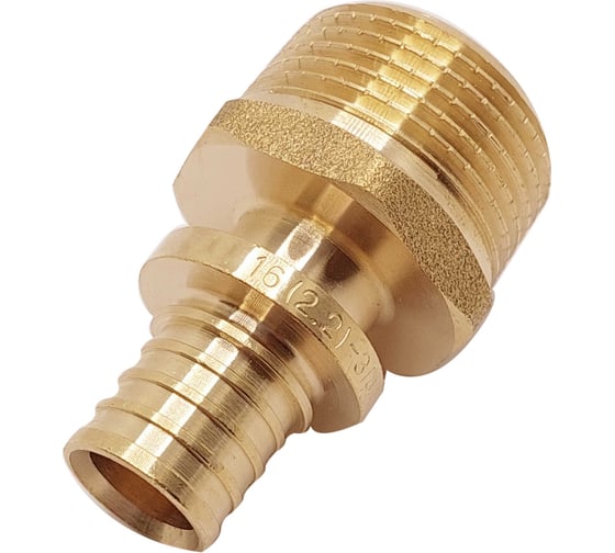 Переход РОСТерм НР 16-3/4" латунь FtransOut16-3/4brass 1
