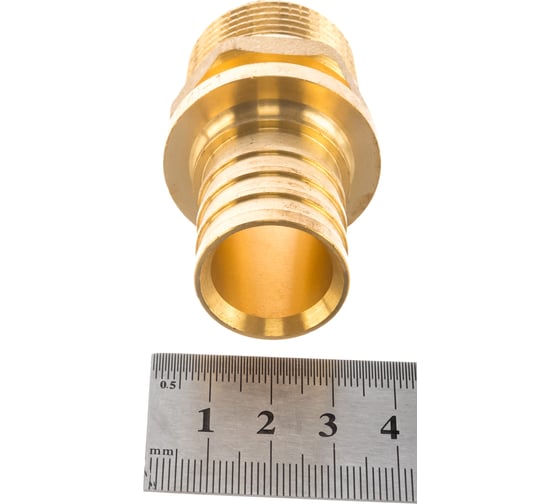 Переход РОСТерм НР 32-1" латунь FtransOut32-1brass