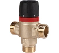 Термостатический смесительный клапан для систем отопления и гвс ROMMER 3/4" нр 30-65с kv 1,8 (центральное смешивание) RG0092NU9FV1H8