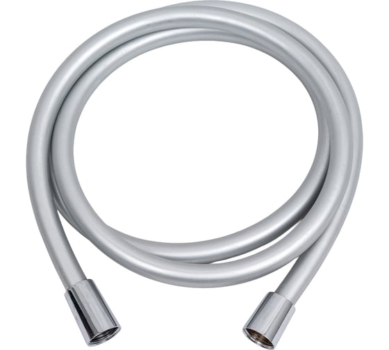 Шланг для душа ARCO DA VELLA ПРЕМИУМ ПВХ 175 см имп./имп., гайка длинная 360, LIGHT GREY 13169