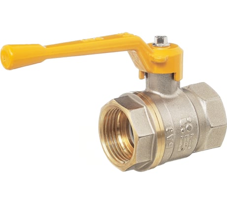 Шаровой кран БАЗ 11Б27п Ду15 А10 газ вр/вр рычаг никель серия Standart БАЗ.А10.0.15.НГ.40.Н