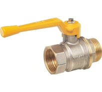 Шаровой кран БАЗ 11Б27п Ду32 А11 газ вр/нр рычаг никель PN40, серия Standart БАЗ.А11.0.32.НГ.40.Н