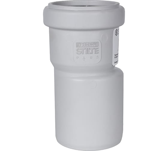 Переход STOUT эксцентрический канализационный бесшумный d 58x50 RG00921GB85DGD