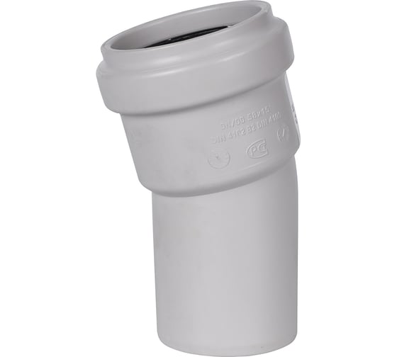 Отвод STOUT канализационный бесшумный d 58x15 RG00921GB81PVP 1