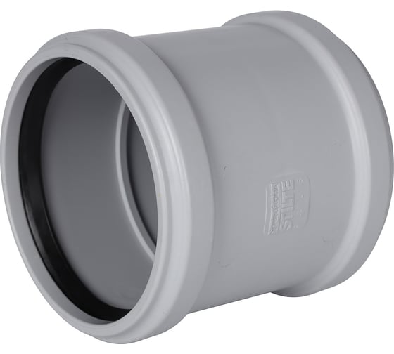 Муфта STOUT двухраструбная канализационная бесшумная d 110 RG00921GB80UNJ 1