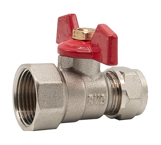 МП Шаровой кран Rvc цанга 16x3/4 г 17004