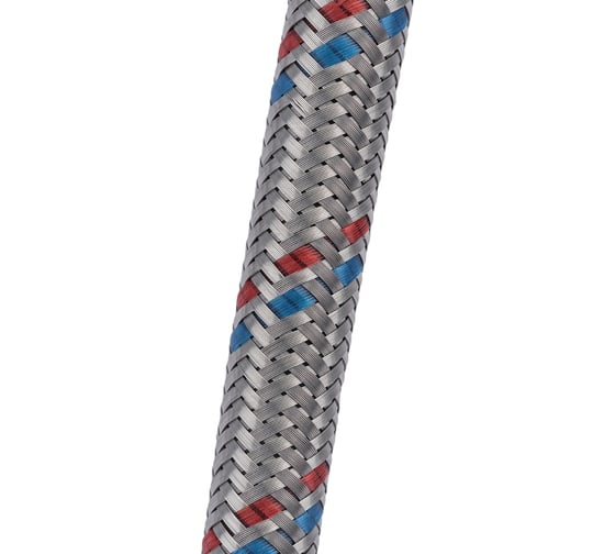 Подводка гибкая для воды ELKA с оплеткой из нержавеющей стали 1/2" х 30 см в/н ИС.100922