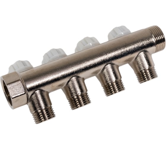 Коллектор Rvc 3/4 гш-1/2 ш на 4 выхода (под ЕК 16x1/2 ) 01414