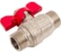 Шаровой кран Rvc (15) 1/2 шш бабочка 00240 2