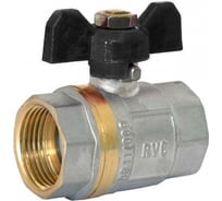 Шаровой кран Rvc (20) 3/4 гг бабочка, черная 10938