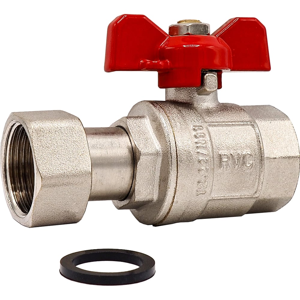 Шаровой кран Rvc (20) 3/4 гг накидная гайка, бабочка 15524 - выгодная ...