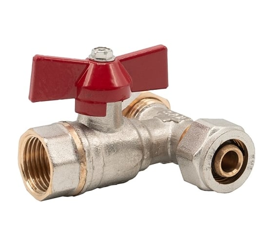 МП Шаровой кран тройник Rvc 16x1/2 г х 16 17133 1