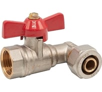 МП Шаровой кран Rvc угловой цанга 16x1/2 г 17155