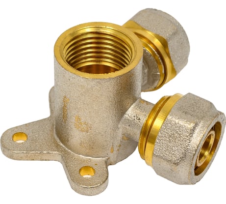 МП Тройник Rvc угловой 16x1/2 гх16 с креплением 00732