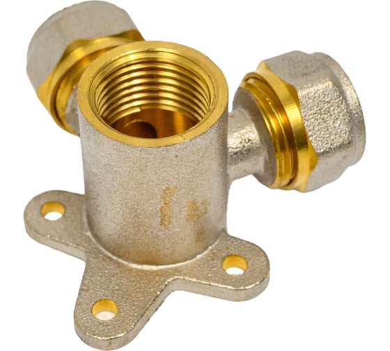 МП Тройник Rvc угловой 16x1/2 гх16 с креплением 00732