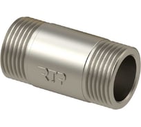 Удлинитель RTP двусторонний, латунь 21x1/2"l 80, индивидуальная упаковка, хромированный, 34957