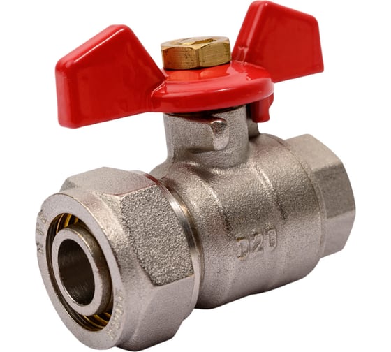 МП Шаровой кран Rvc цанга 20x1/2 г 17148