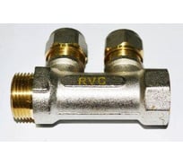 МП коллектор Rvc 3/4 гш 2 выхода, цанги 16 17000