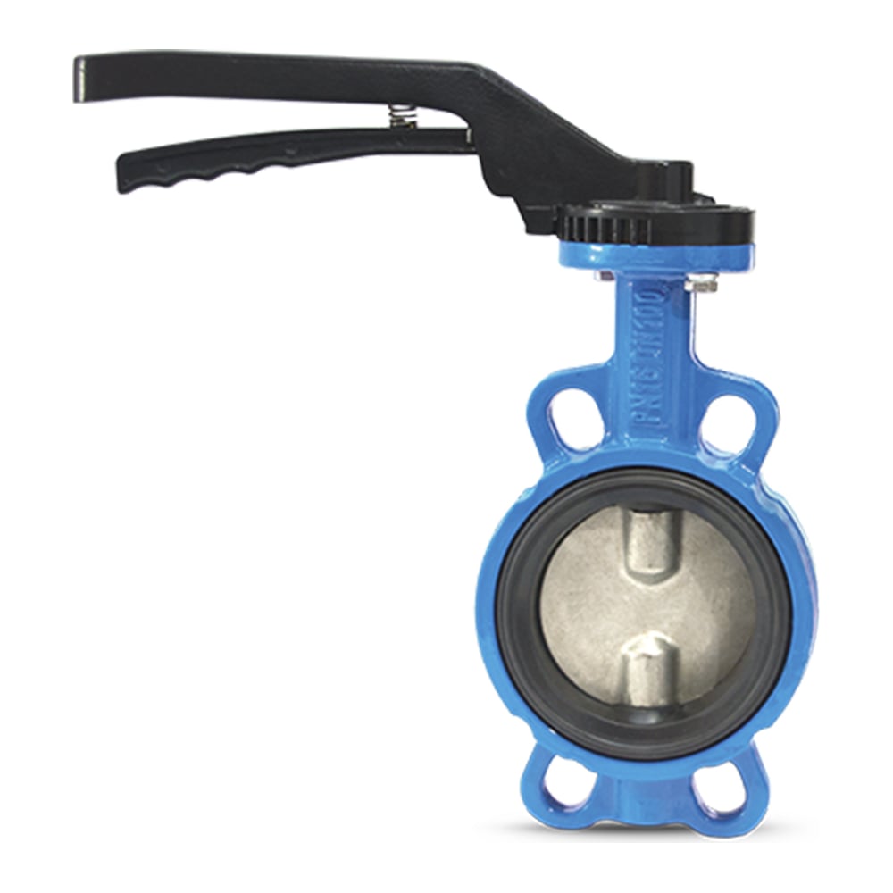 Дисковый поворотный затвор FAF 3500 ду150 ру16 чугунный nbr с ручкой ...