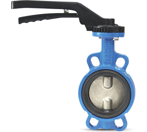 Дисковый поворотный затвор FAF 3550 ду80 ру10 чугунный nbr с ручкой D050-02924 1