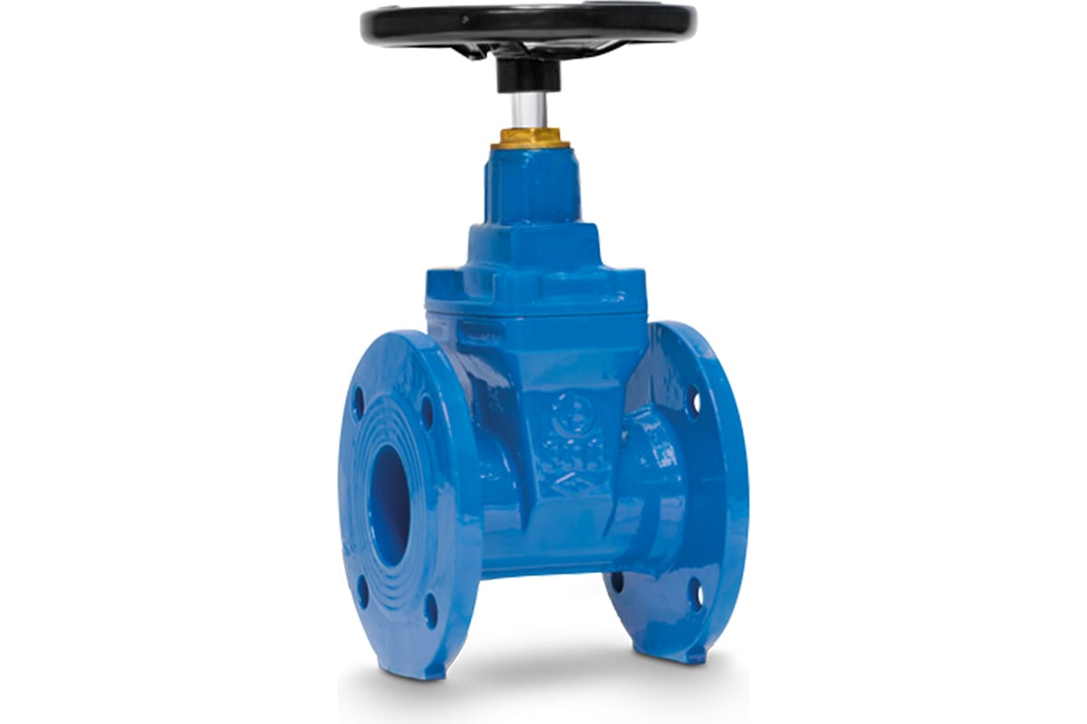 Задвижка с обрезиненным клином FAF 6000 ду80 ру16 чугунная фланцевая ...