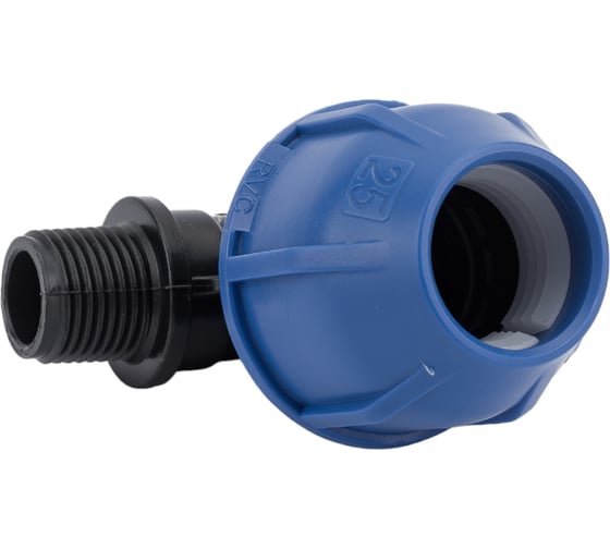 ПНД Отвод Rvc наружная резьба 25x1/2 UNIO/ 12574