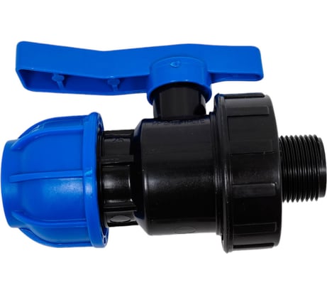 ПНД Кран Rvc 25x3/4 наружная резьба UNIO/ 12605