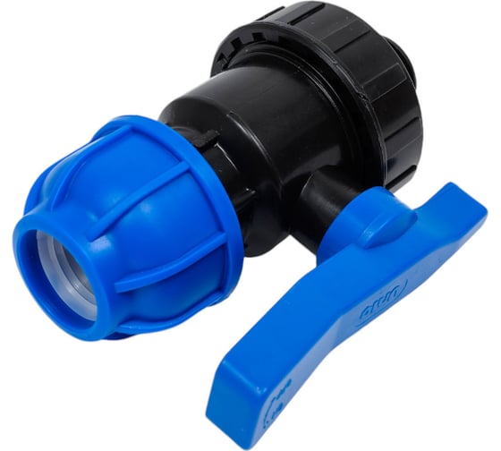 ПНД Кран Rvc 25x3/4 наружная резьба UNIO/ 12605