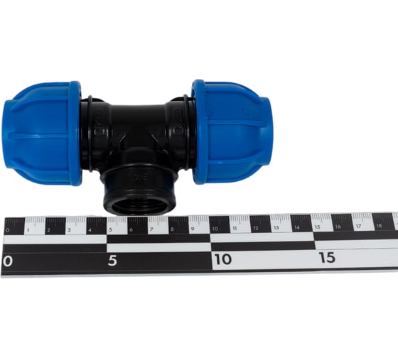ПНД Тройник Rvc внутренняя резьба 25x3/4'' UNIO/ 12590