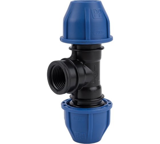 ПНД Тройник Rvc внутренняя резьба 20x1/2'' UNIO/ 12588