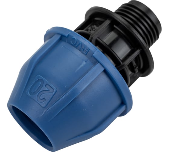 ПНД Муфта Rvc наружная резьба 20x1/2 UNIO/ 12551