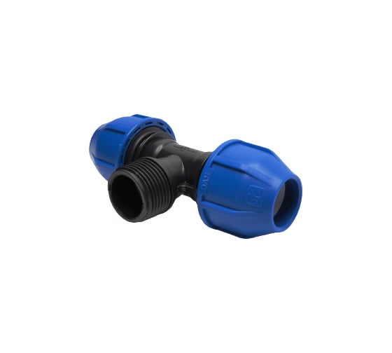 ПНД Тройник Rvc наружная резьба 20x3/4'' UNIO/ 12595