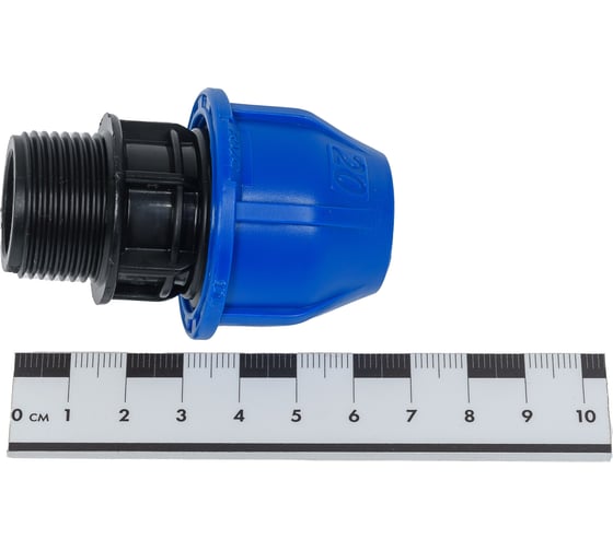 ПНД Муфта Rvc наружная резьба 20x3/4 UNIO/ 12552
