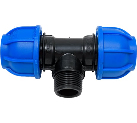 ПНД Тройник Rvc наружная резьба 25x3/4'' UNIO/ 12597