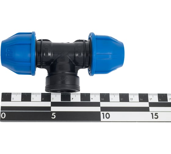 ПНД Тройник Rvc внутренняя резьба 20x3/4'' 07586