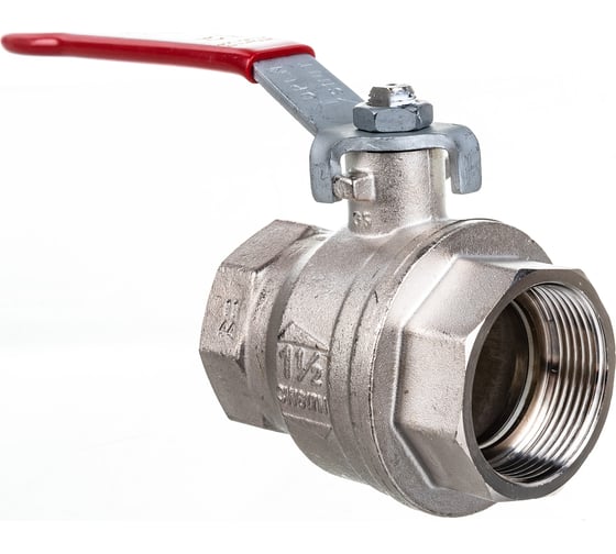 Шаровой кран RuB, 1 1/2" DN40 PN40, ВР-ВР, серия MILANO (S.90), ручка S90H00