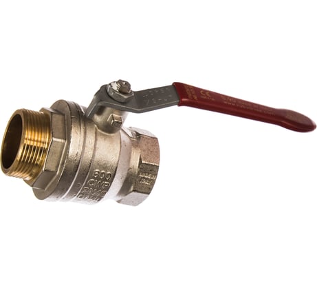 Шаровой кран RuB, 1 1/2" DN40 PN40, ВР-НР, серия MILANO (S.90), ручка S90H20