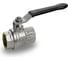 Шаровой кран RuB, 1 1/2" DN40 PN40, ВР-ВР, серия VERONA (S.85), усиленный, ручка S85H01 1