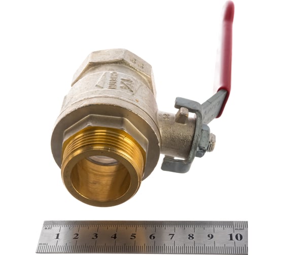 Шаровой кран RuB, 1 1/4" DN32 PN40, ВР-НР, серия MILANO (S.90), ручка S90G20