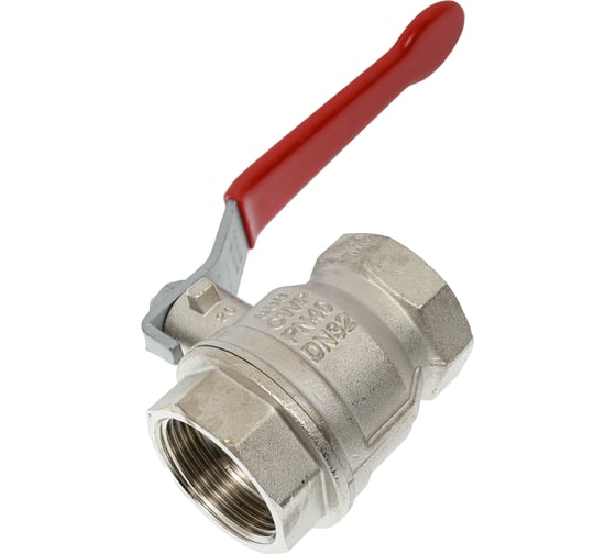 Шаровой кран RuB, 1 1/4" DN32 PN40, ВР-ВР, серия MILANO (S.90), ручка S90G00