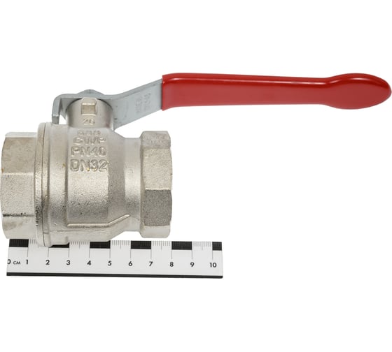 Шаровой кран RuB, 1 1/4" DN32 PN40, ВР-ВР, серия MILANO (S.90), ручка S90G00