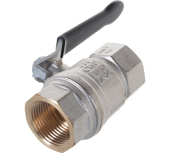 Шаровой кран RuB, 1" DN25 PN40, ВР-ВР, серия VERONA (S.85), усиленный, ручка S85F01