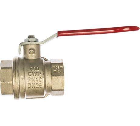 Шаровой кран RuB, 1" DN25 PN40, ВР-ВР, серия MILANO (S.90), ручка S90F00