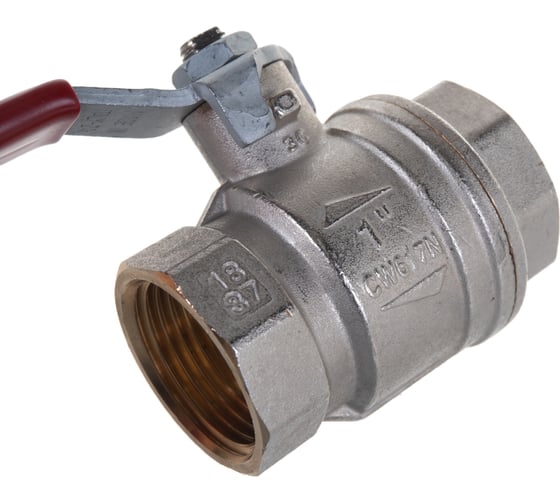 Шаровой кран RuB, 1" DN25 PN40, ВР-ВР, серия MILANO (S.90), ручка S90F00