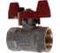 Шаровой кран RuB, 1/2" DN15 PN30, ВР-ВР, серия VENEZIA (S.50), бабочка S50D16 4