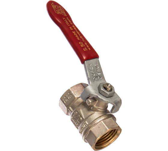 Шаровой кран RuB, 1/2" DN15 PN30, ВР-ВР, серия VENEZIA (S.50), ручка S50D00