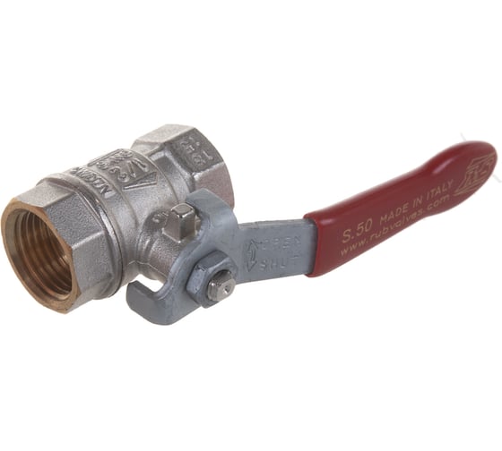 Шаровой кран RuB, 1/2" DN15 PN30, ВР-ВР, серия VENEZIA (S.50), ручка S50D00