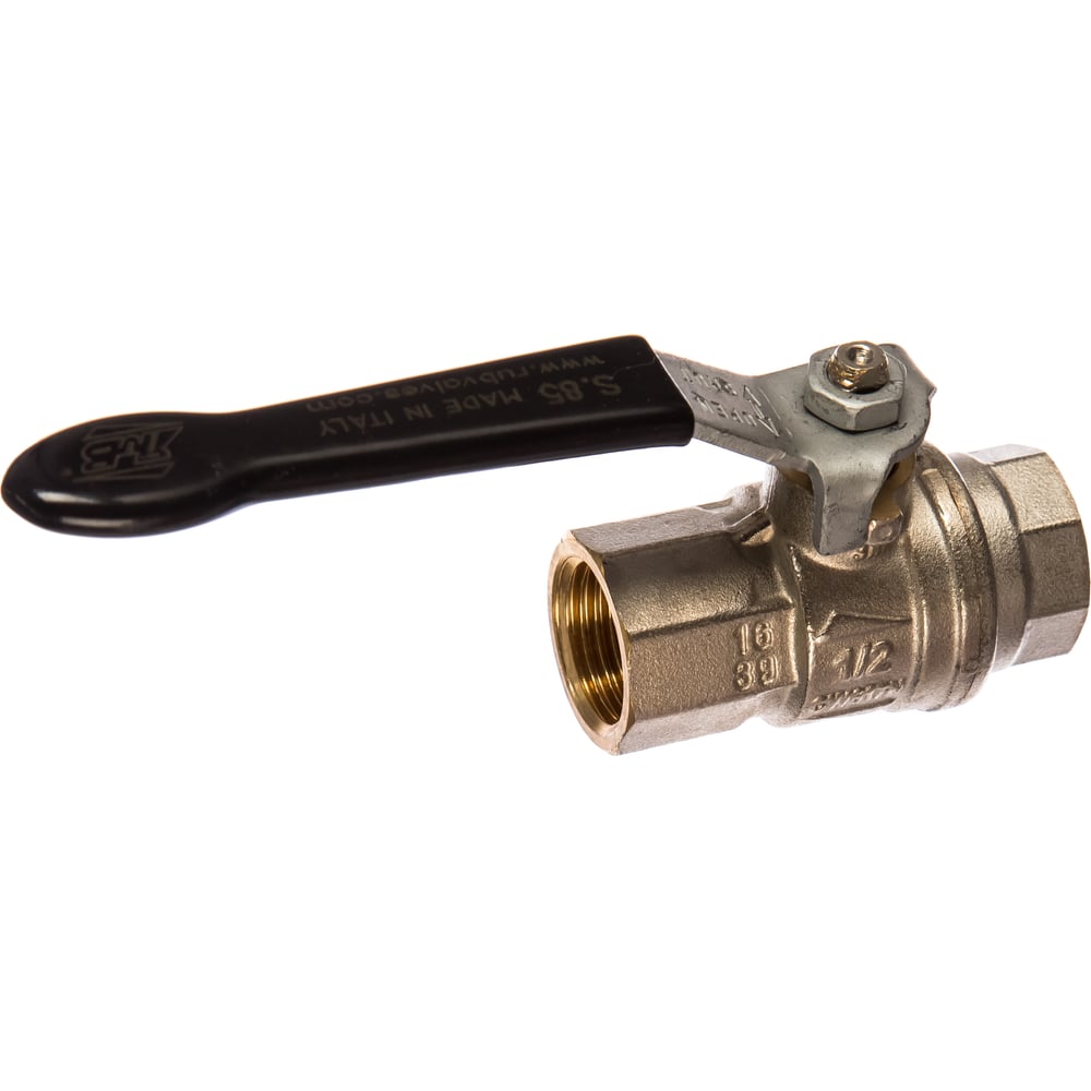 Шаровой кран RuB, 1/2" DN15 PN40, ВР-ВР, серия VERONA (S.85), усиленный ...