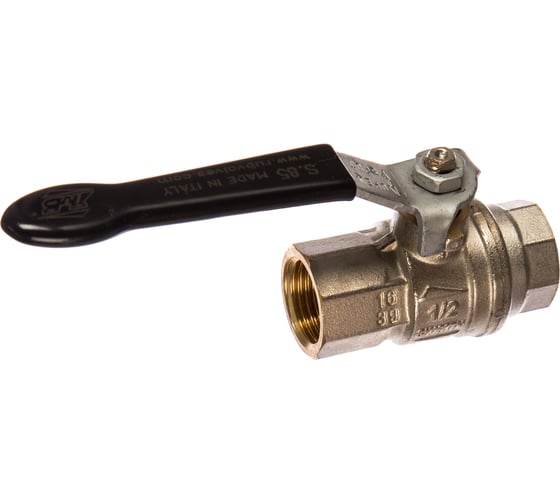 Шаровой кран RuB, 1/2" DN15 PN40, ВР-ВР, серия VERONA (S.85), усиленный, ручка S85D01